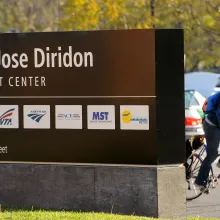San Jose Diridon Transit Center featuring several transit agencies