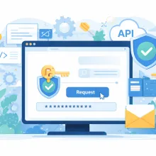 Request a token graphic